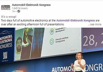 AEK on LinkedIn  28th International Automobil-Elektronik Kongress